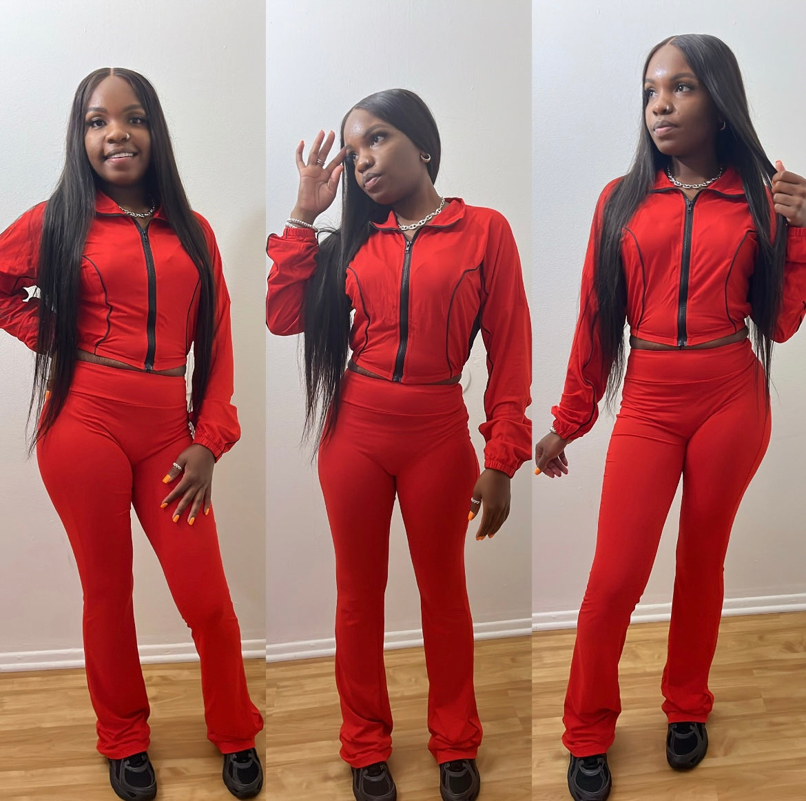 “Her” Red two piece set❤️