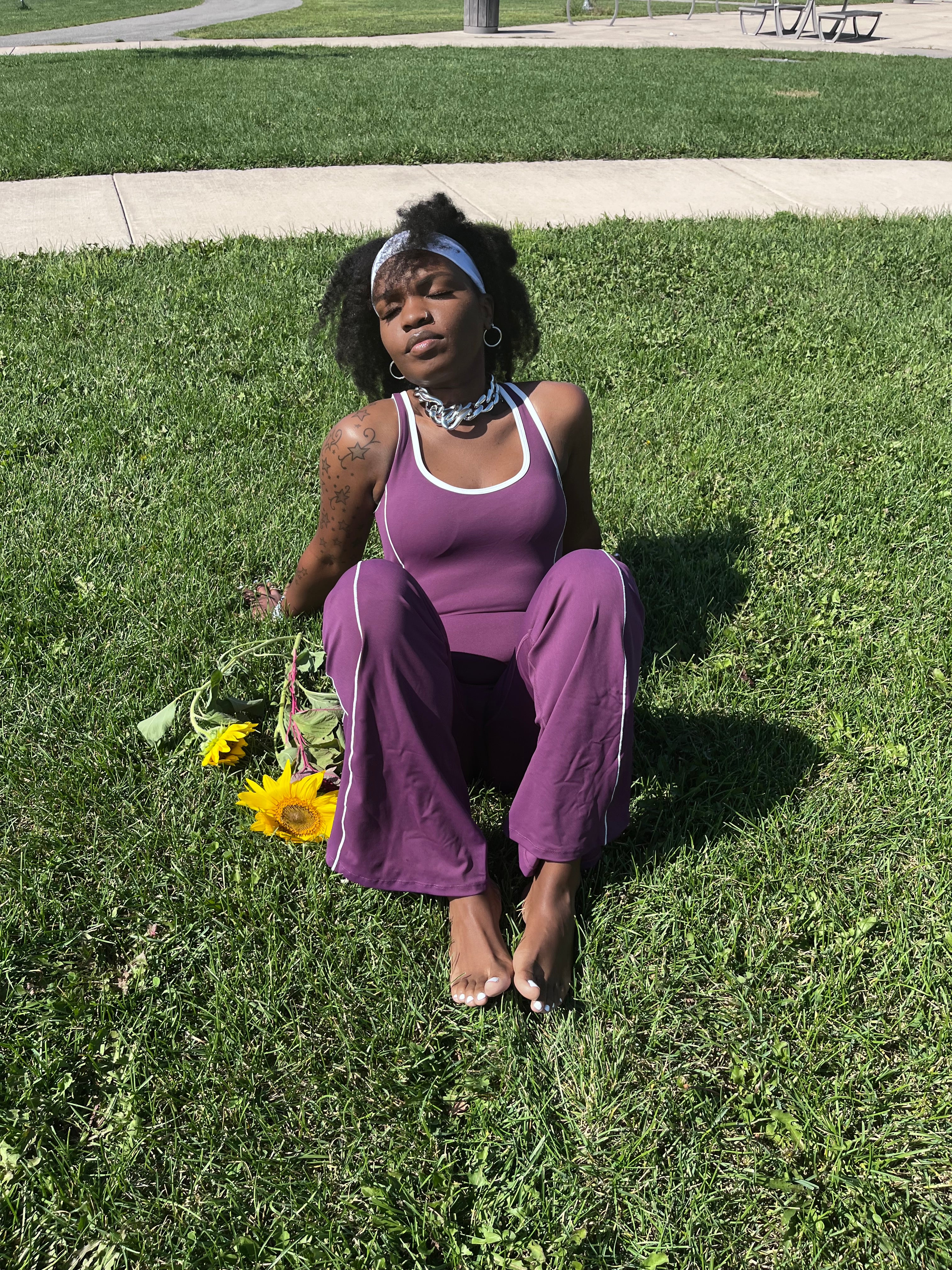 Back out bodysuit💜